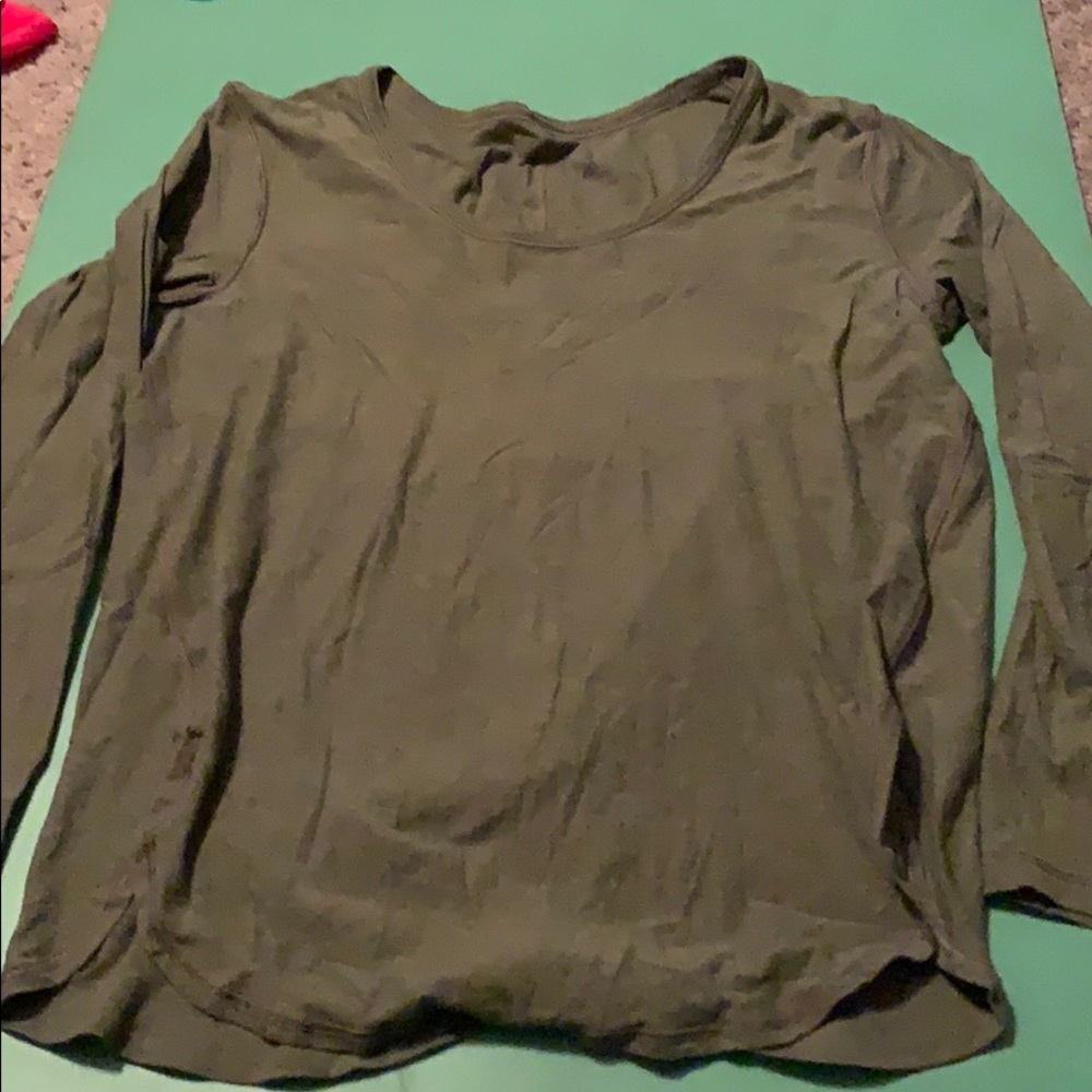 Cute long sleeve t-shirt from Lululemon size 10